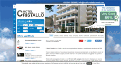Desktop Screenshot of hotelcristallorimini.com
